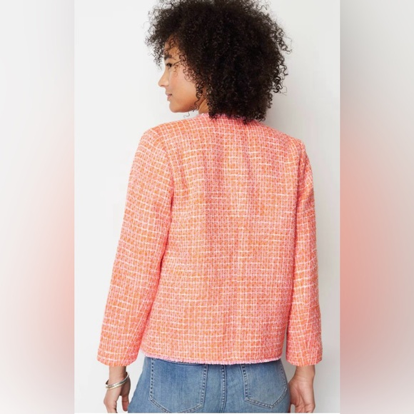 J. Jill Dahlia Tweed Jacket Blazer Size XS - Picture 2 of 12